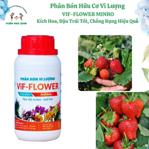 Phân bón hữu cơ vi lượng ViF - FLOWER Acid Amin MINRO Vườn Nhà xinh